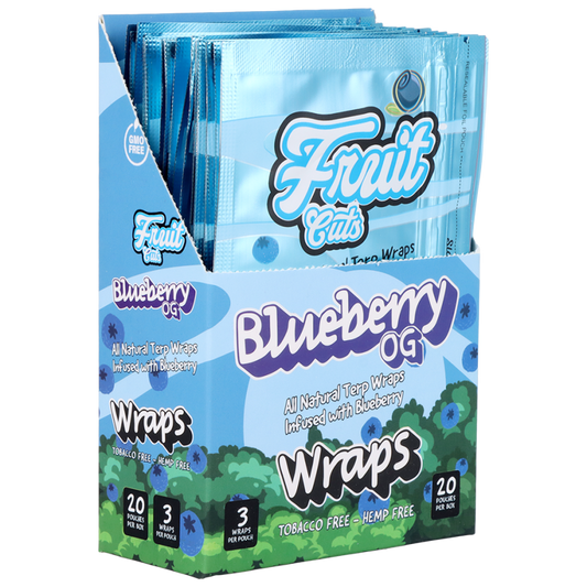 Fruit Cuts Terp Infused Wraps - Blueberry OG