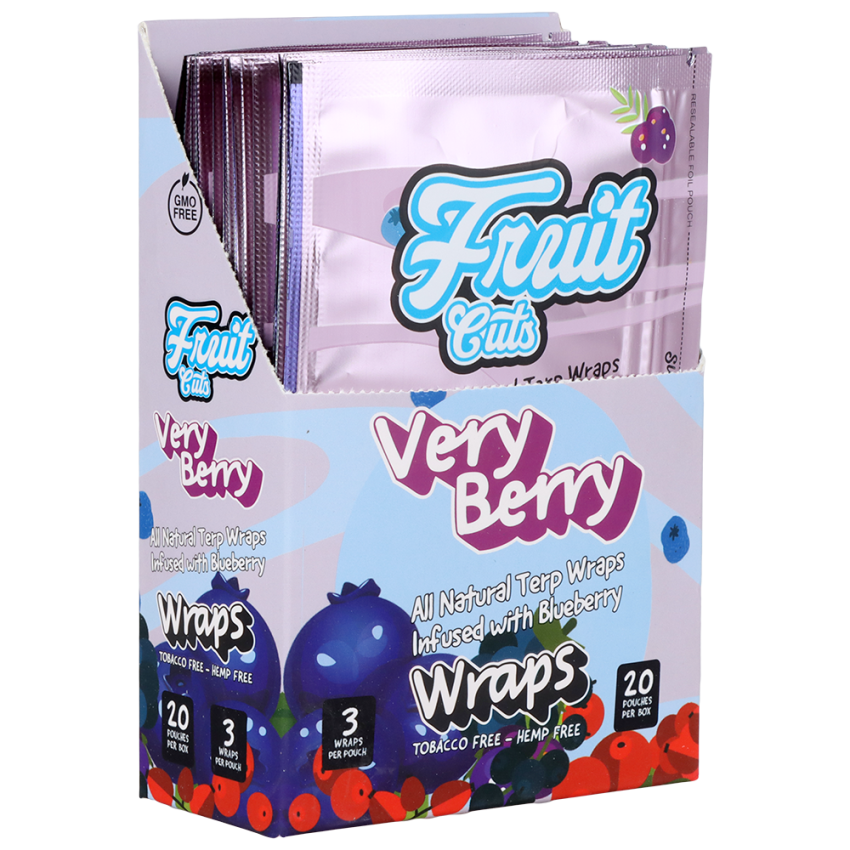 Fruit Cuts Terp Infused Wraps - Very Berry