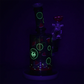 Pulsar Fruit Series Glow in the Dark Dab Rig Kit - Watermelon Zkittles