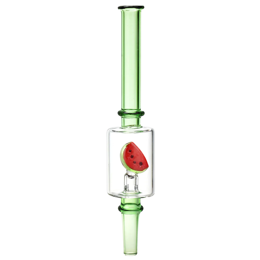 Pulsar Fruit Series Glow in the Dark Dab Rig Kit - Watermelon Zkittles