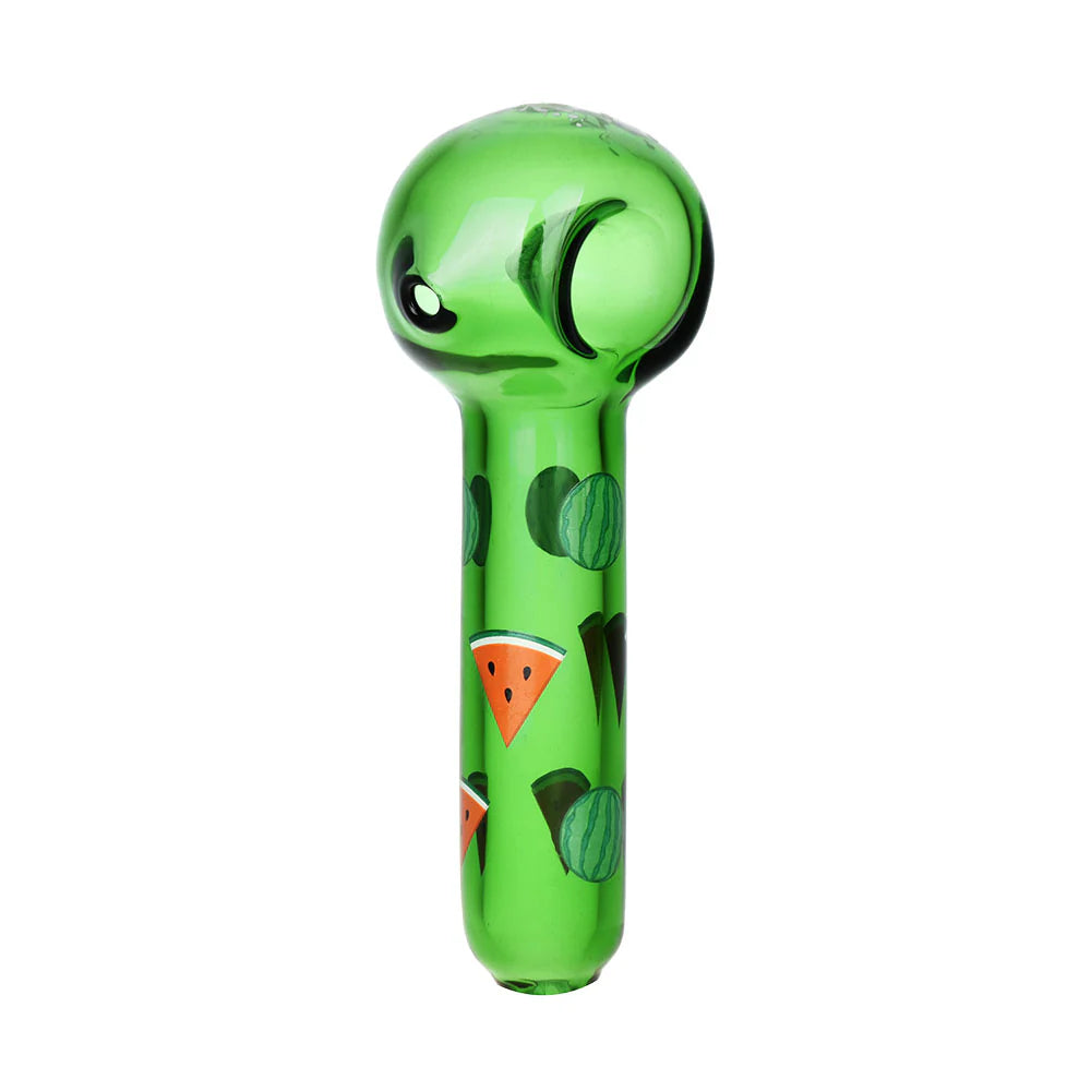 Pulsar Fruit Series Glow in the Dark Herb Water Pipe Kit - Watermelon Zkittles