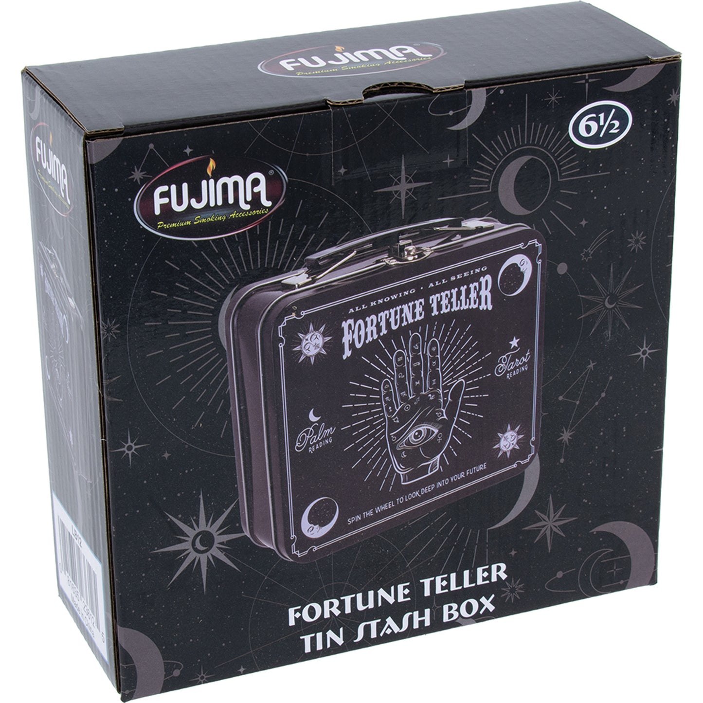 Fujima Handled Tin Stash Box