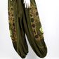 Geometric Mushroom Pants - GRN