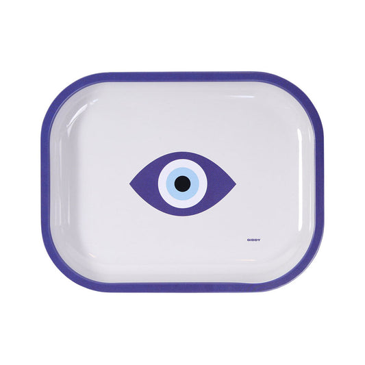 Giddy Evil Eye Rolling Tray