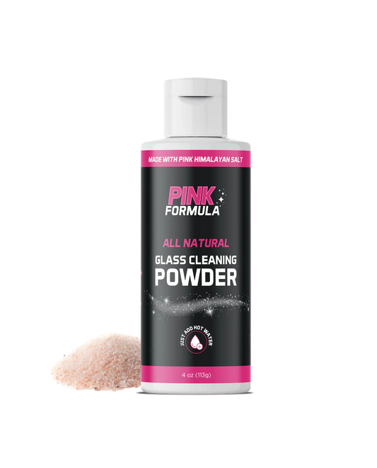 Pink Formula Glass Cleaning Powder