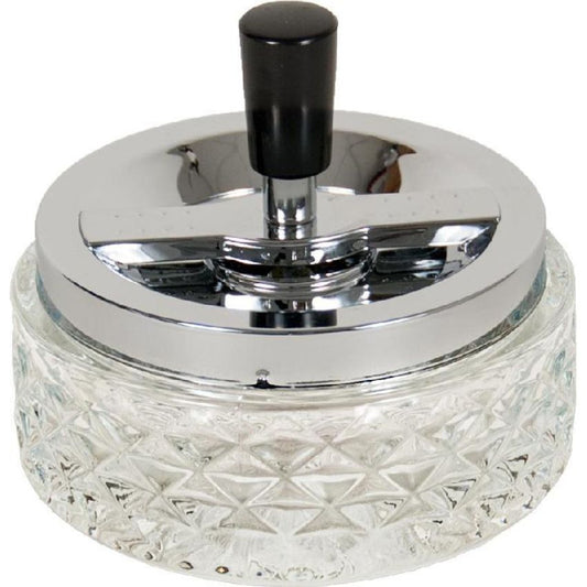 Fujima Glass Spinning Ashtray