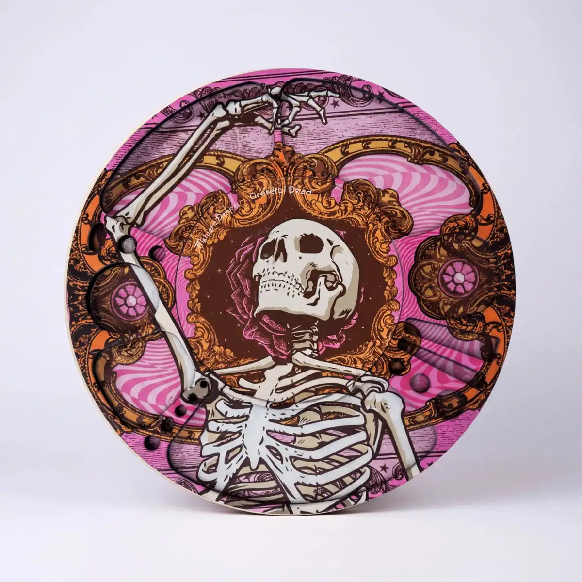 Blazy Susan Spinning Tray - Full Print Skeleton