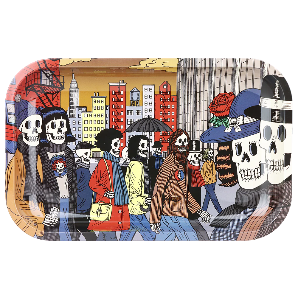 Grateful Dead x Pulsar 11 x 7 Rolling Tray - Street People