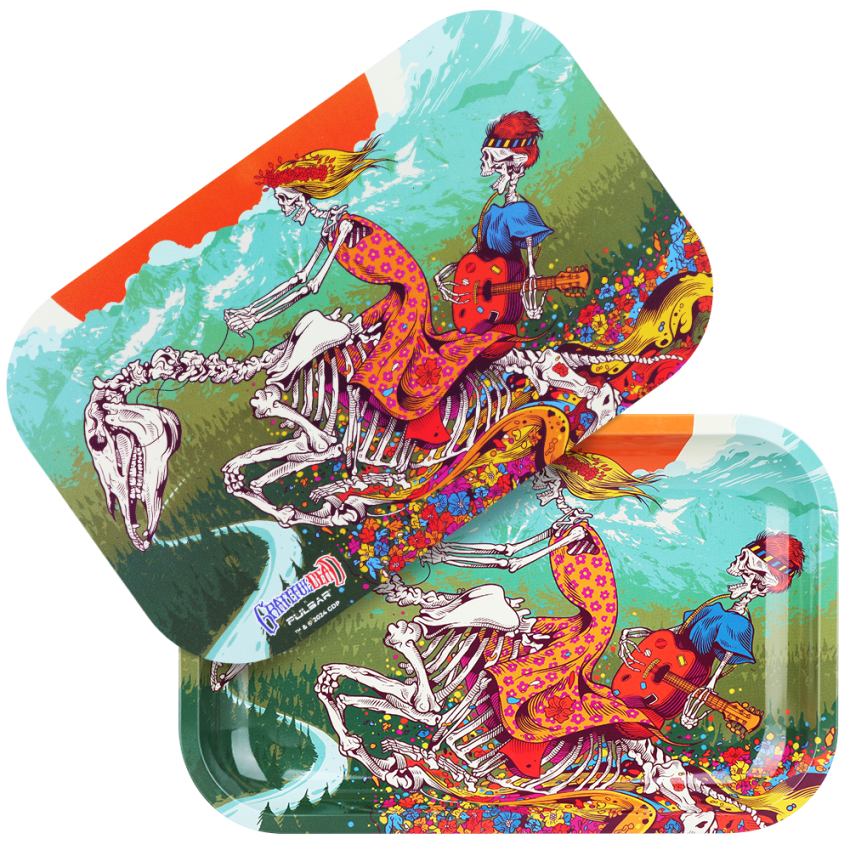 Grateful Dead x Pulsar Rolling Tray + Lid Bundle - Dead Horse