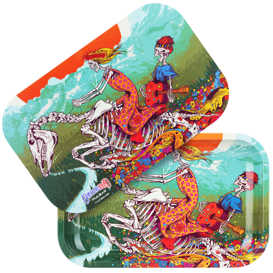 Grateful Dead x Pulsar Rolling Tray + Lid Bundle - Dead Horse