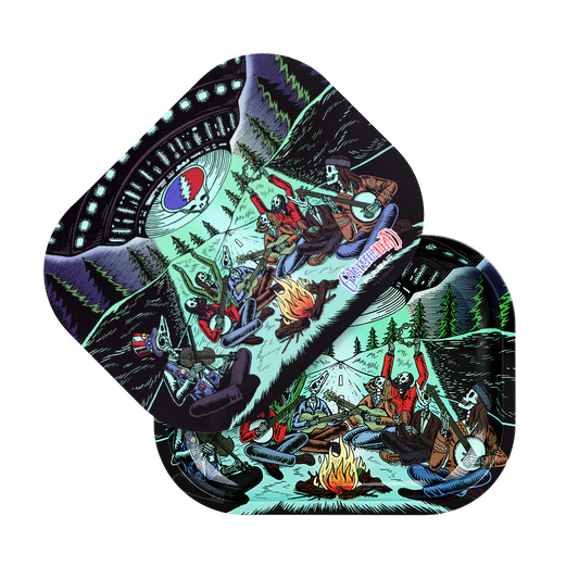 Grateful Dead x Pulsar 7x5.5 Rolling Tray and Lid Bundle - UFO Jam