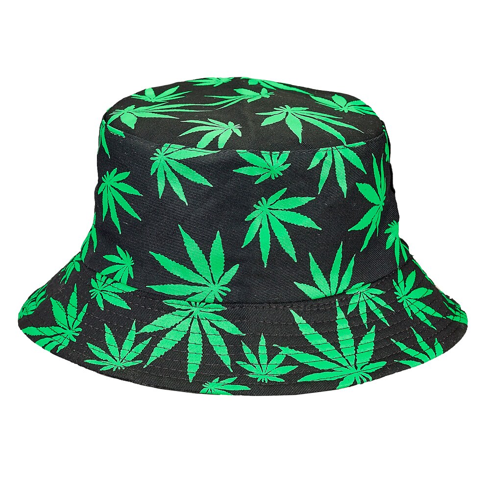 Green Leaf Bucket Hat