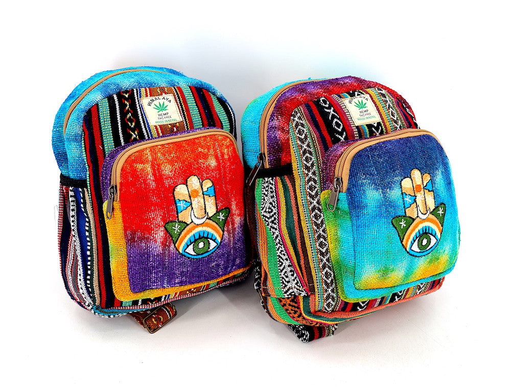 Hamsa Hand Backpack by Himalaya Handmade