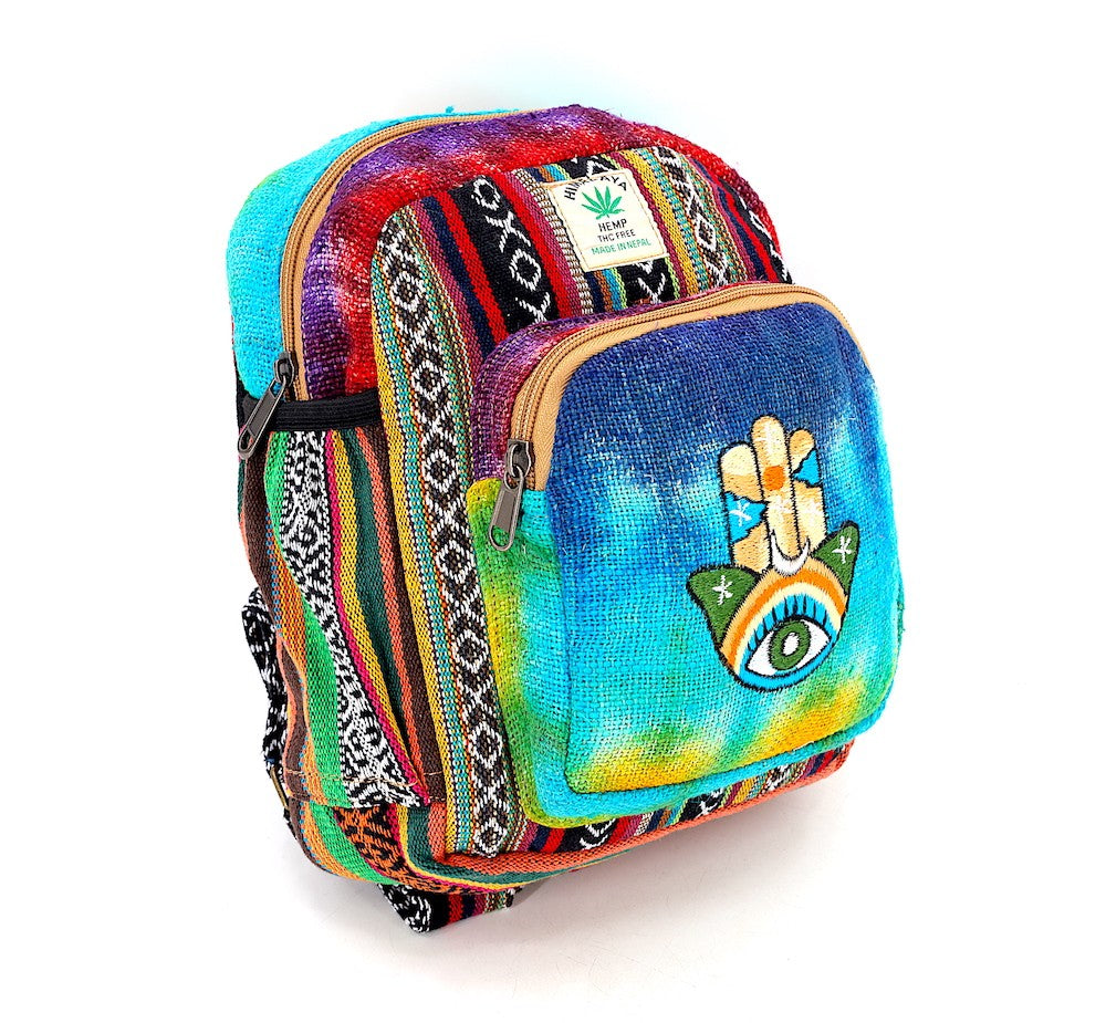 Hamsa Hand Backpack by Himalaya Handmade