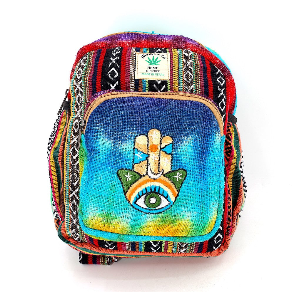 Hamsa Hand Backpack by Himalaya Handmade