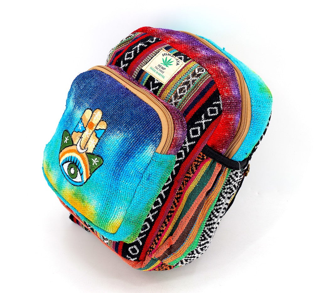 Hamsa Hand Backpack by Himalaya Handmade