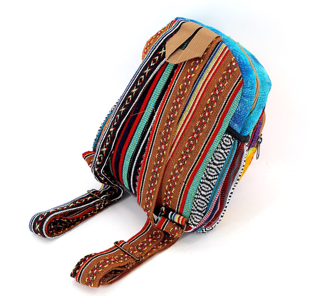 Hamsa Hand Backpack by Himalaya Handmade
