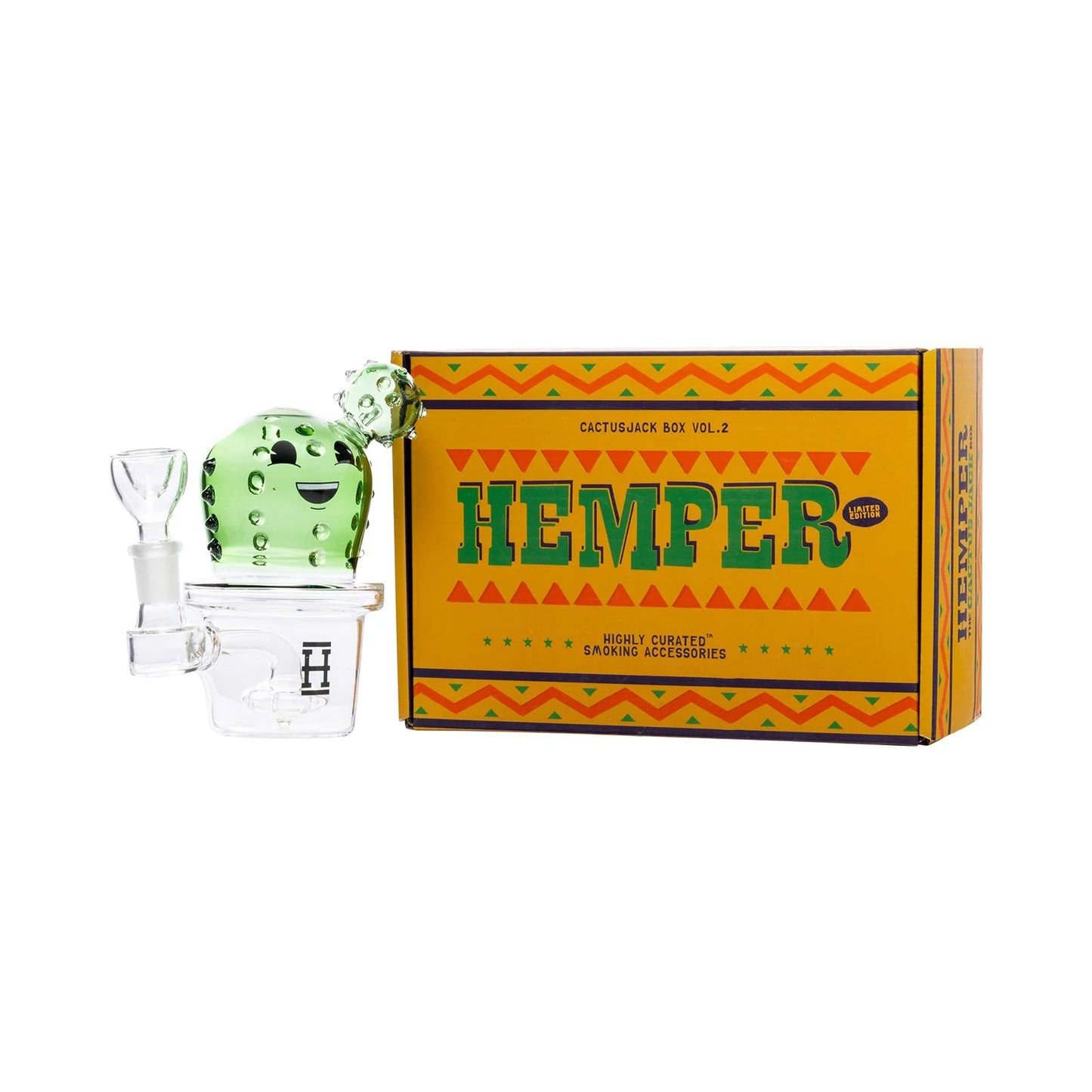 Hemper Happy Cactus 6" Water Pipe