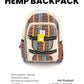 Hemp Backpack - 4-Pocket