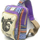 Himalaya Handmade Hemp Sling Backpack - Sloth