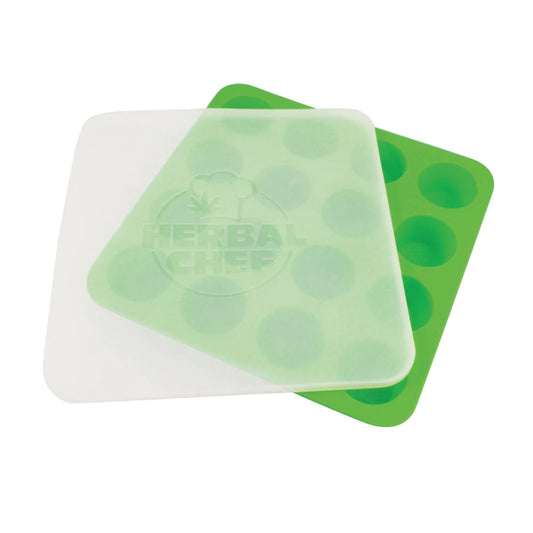 Pulsar Herbal Chef Silicone Tray w/ Lid - Green Eggs