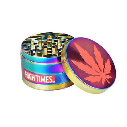 High Times Rainbow Metal Grinder 4 pc