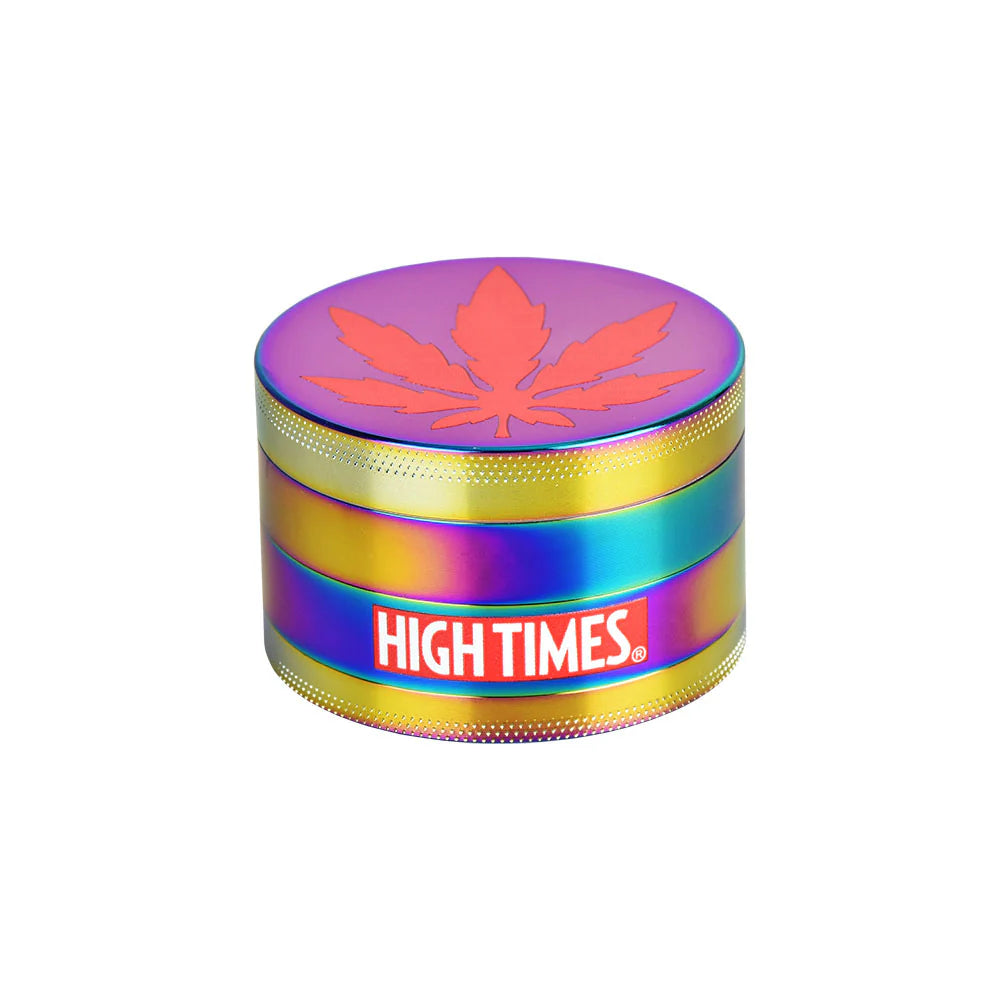 High Times Rainbow Metal Grinder 4 pc