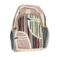 Himalaya Handmade Hemp Backpack - Funky Pockets