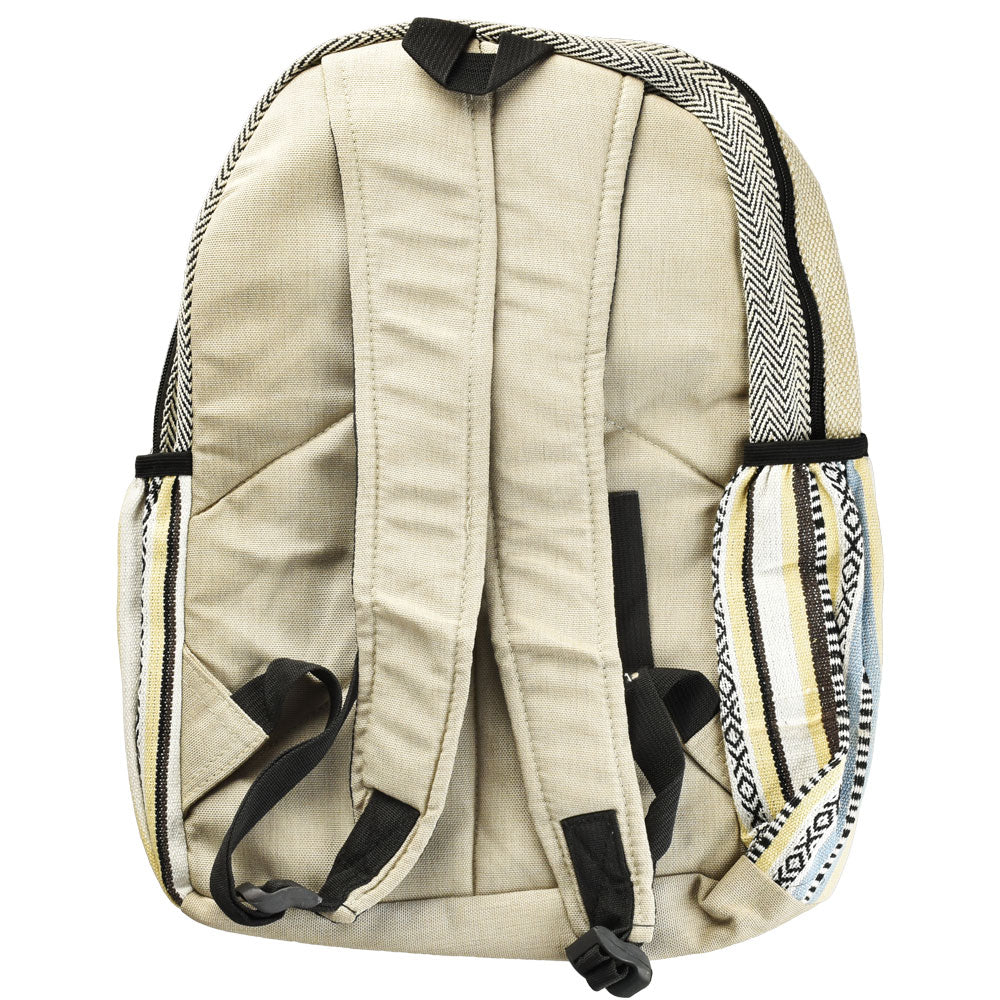 Himalaya Handmade Hemp Backpack - Simple Peace