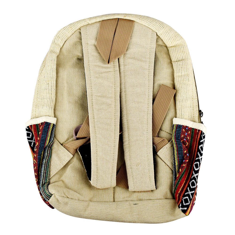 Himalaya Handmade Hemp Backpack - Woven Mini