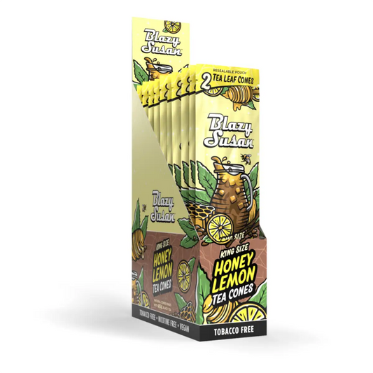 Blazy Susan Honey Lemon Tea Leaf Cones