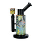 Pulsar Inside Print Water Pipe - Garden of Cosmic Delights