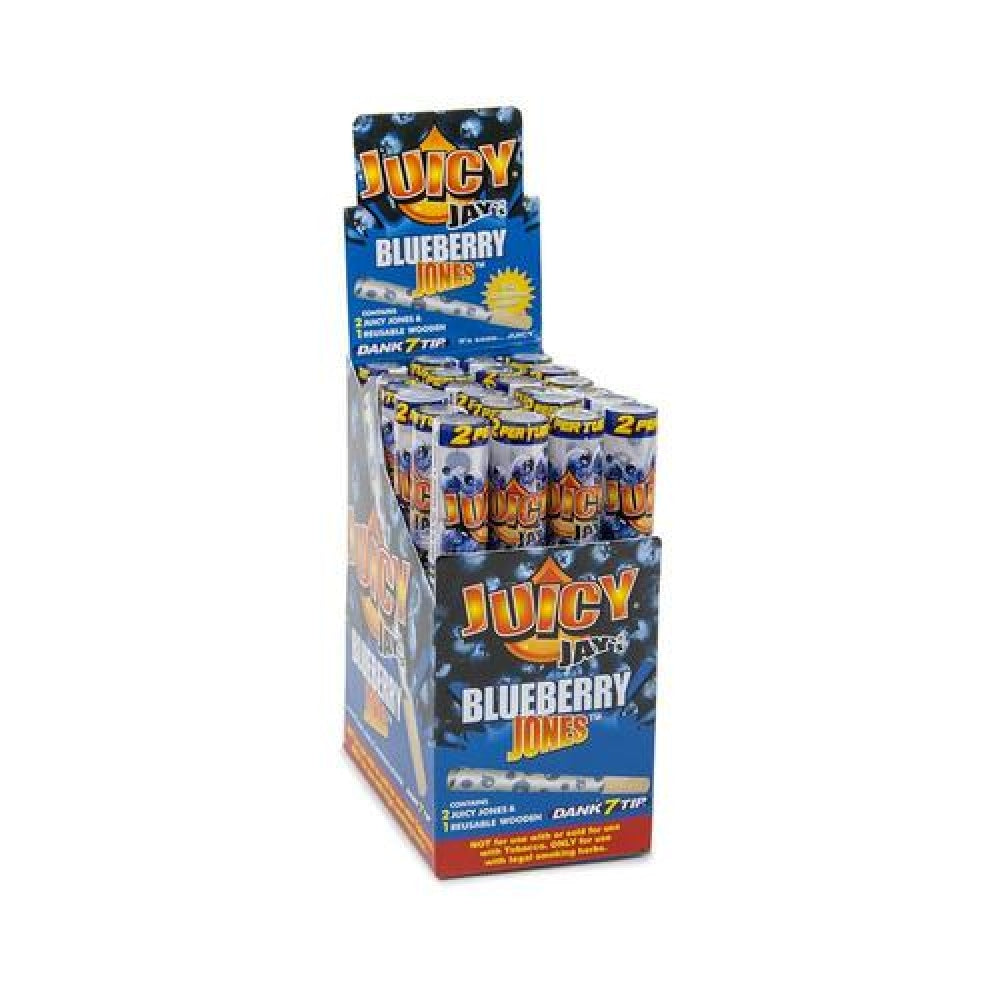 Juicy Jays Blueberry Jones Prerolled Cones - 2 pk