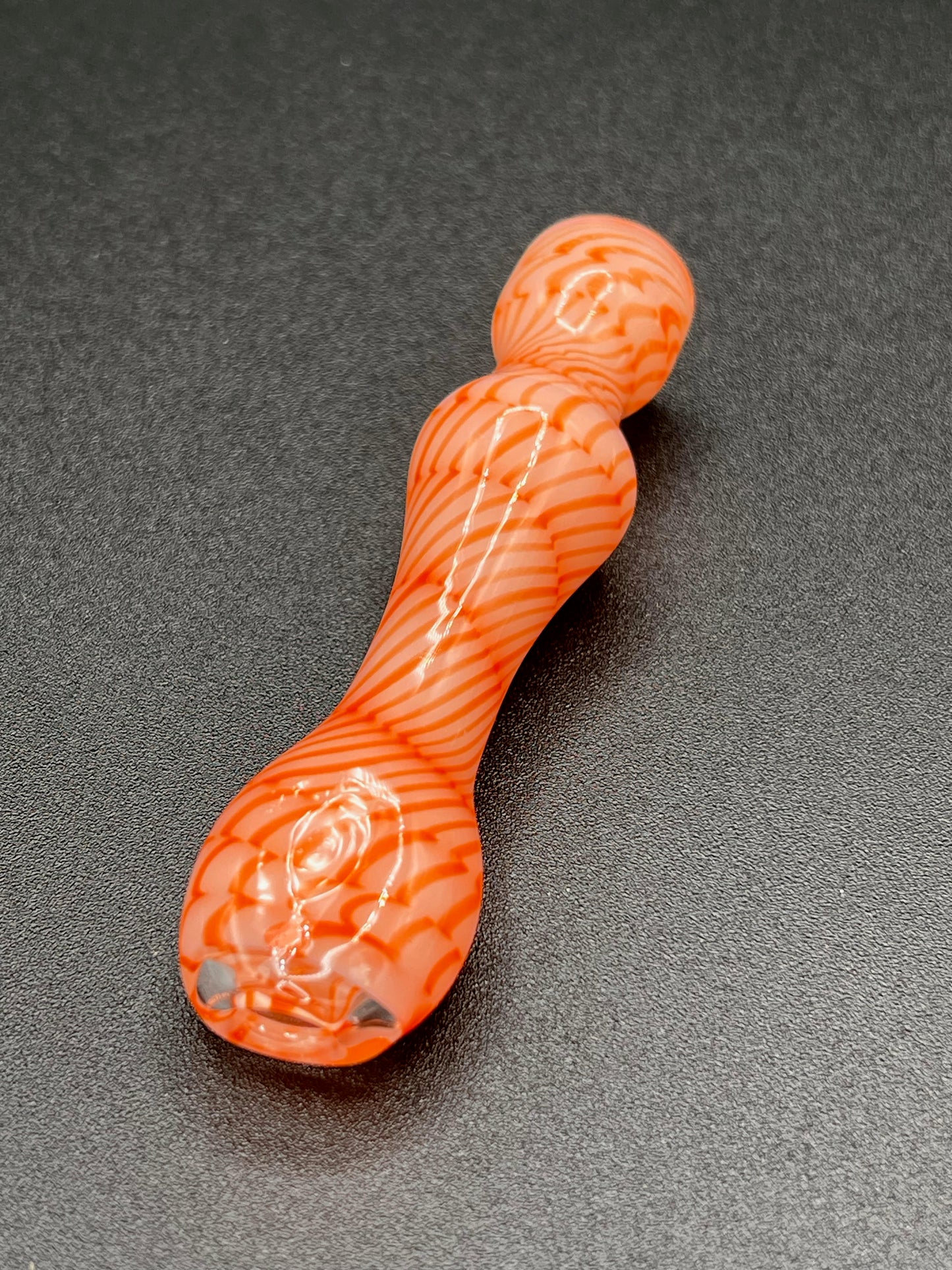 Key Glass Coil Bat w/ Mouthpiece