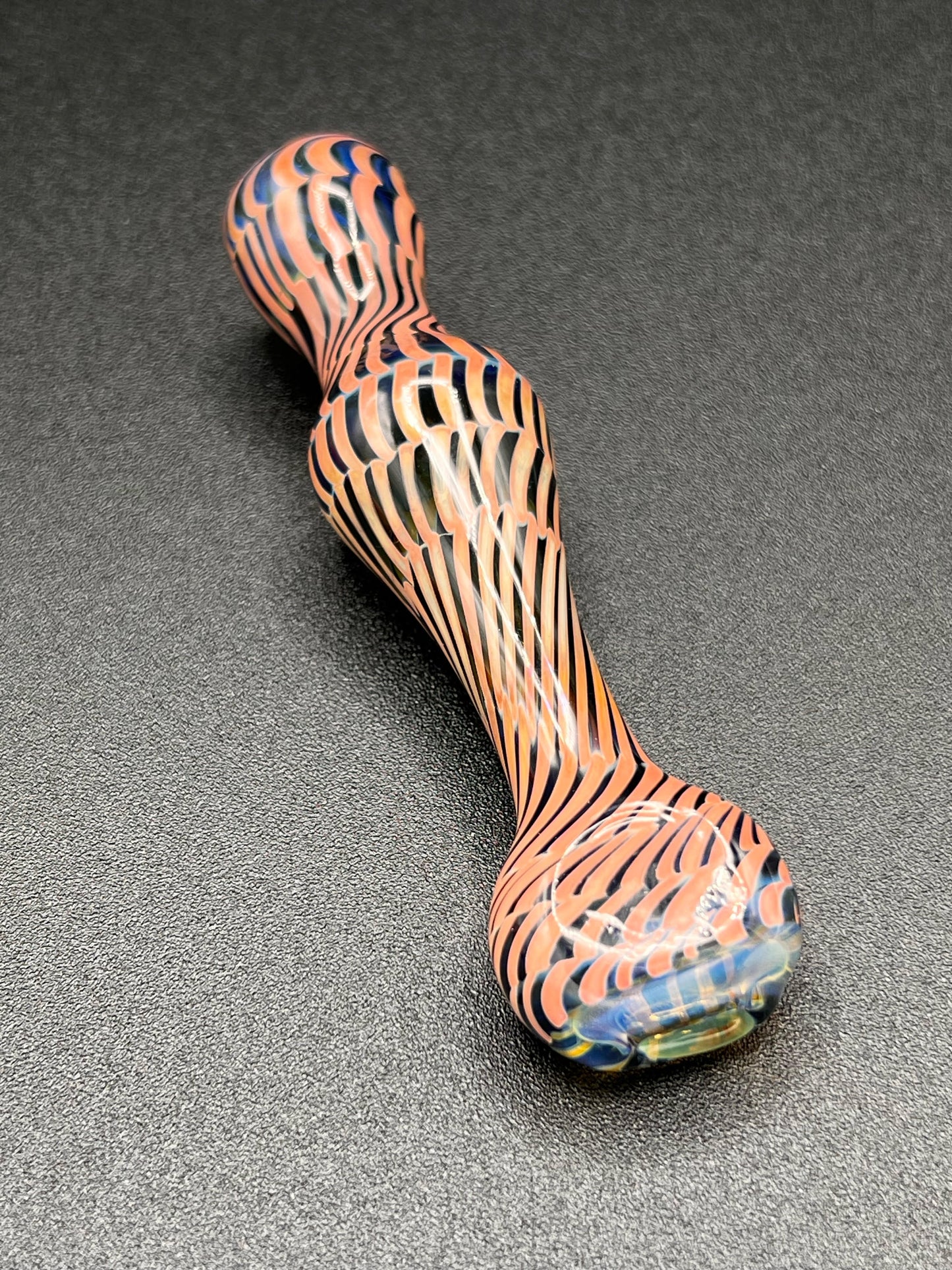 Key Glass Coil Bat w/ Mouthpiece