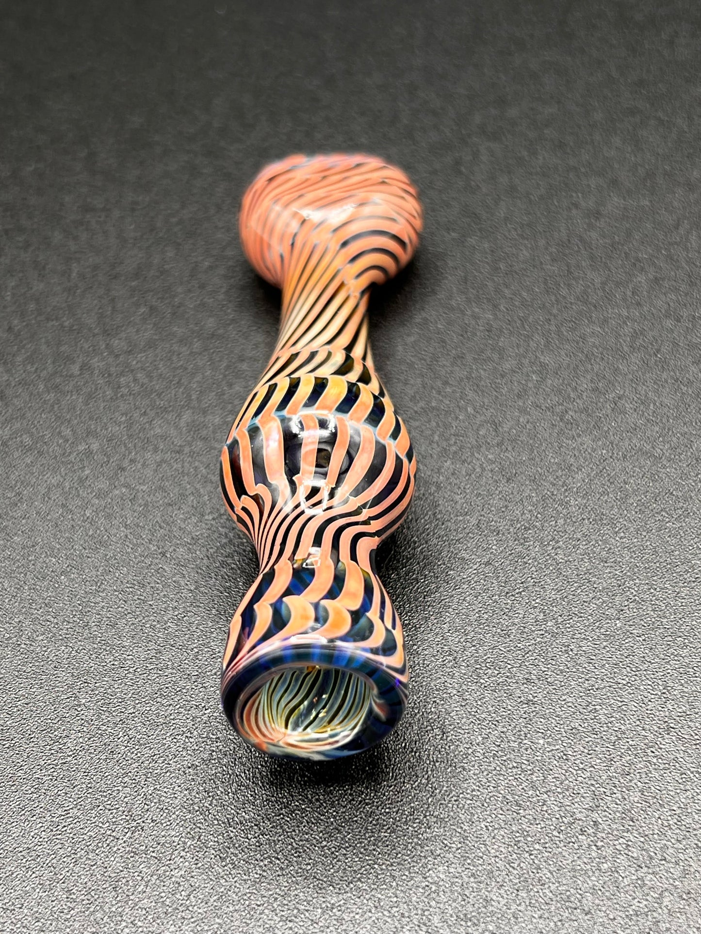 Key Glass Coil Bat w/ Mouthpiece