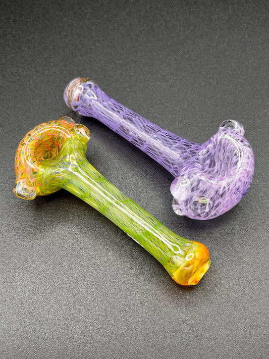 Key Glass Coil Spoons