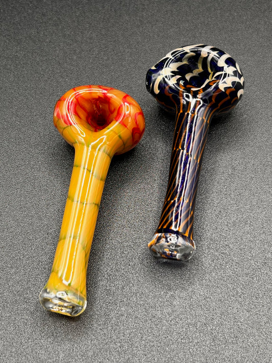 Key Glass Mini Coil Spoons