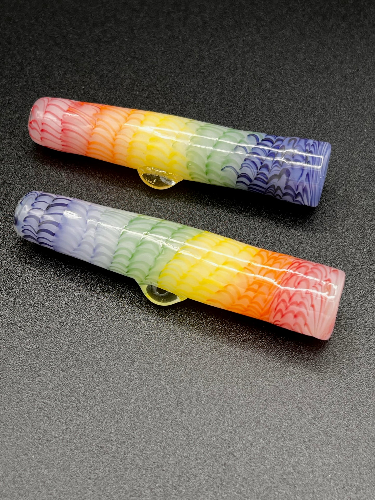 Key Glass Rainbow Bat