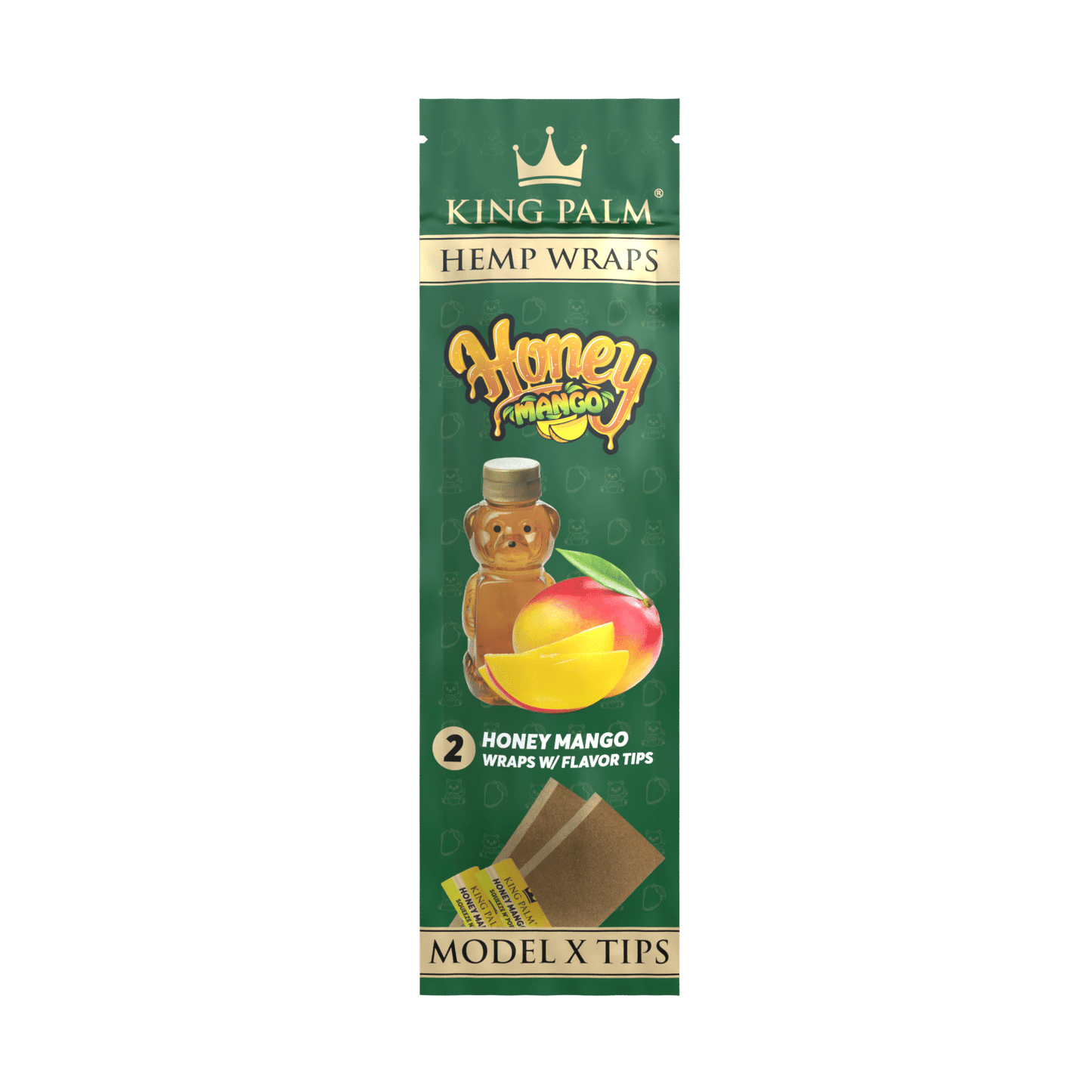 King Palm Hemp Wraps - Honey Mango