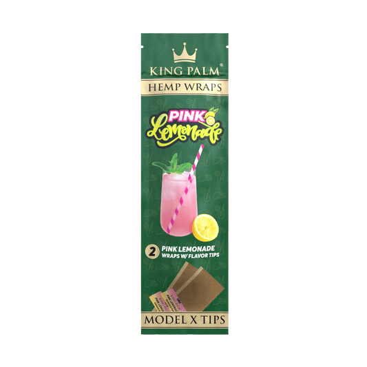 King Palm Hemp Wraps - Pink Lemonade