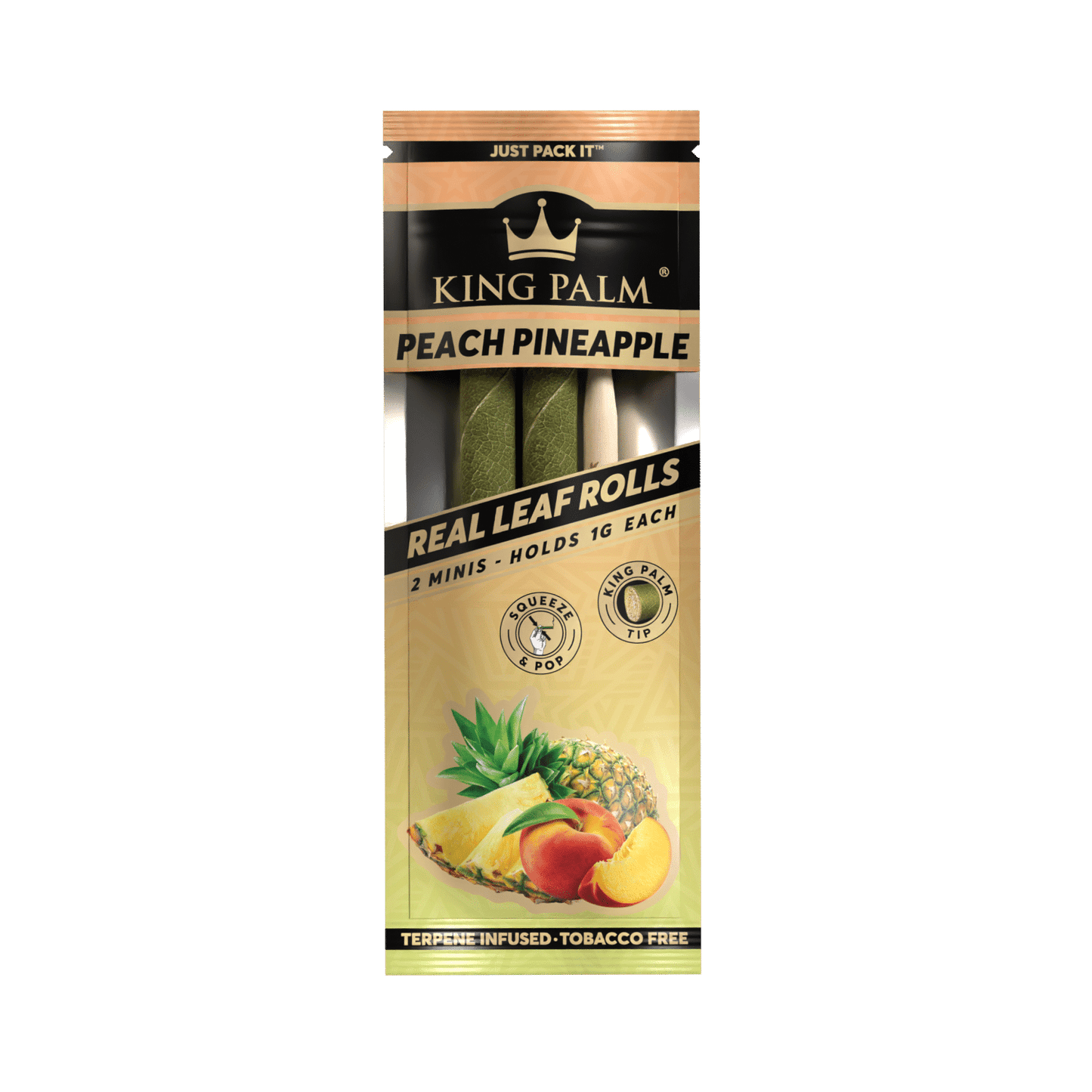 King Palm Hand Rolled Leaf Mini 2 pack