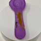 Jellyfish Glass Sandblasted Mermaid Spoon