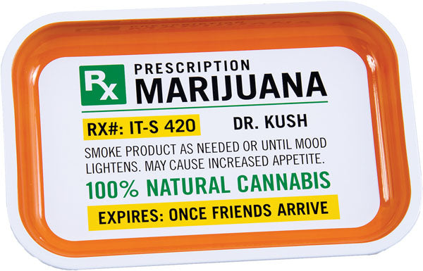 Fujima Metal Rolling Tray - Prescription