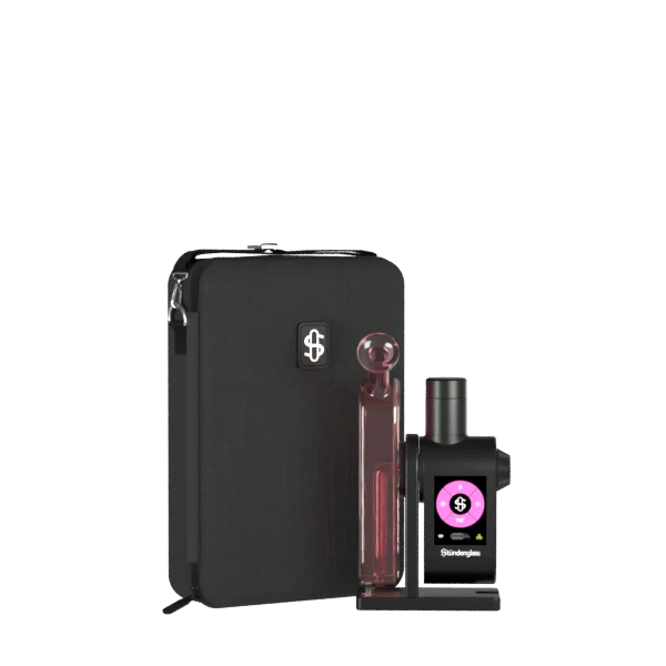 Stundenglass Modul + Dok Travel Set - Pink Glass