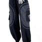 Mushroom Flower of Life Pants Black w/ Grey