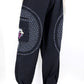 Mushroom Flower of Life Pants Black w/ Grey