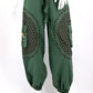 Mushroom Flower of Life Pants Green w/ Green