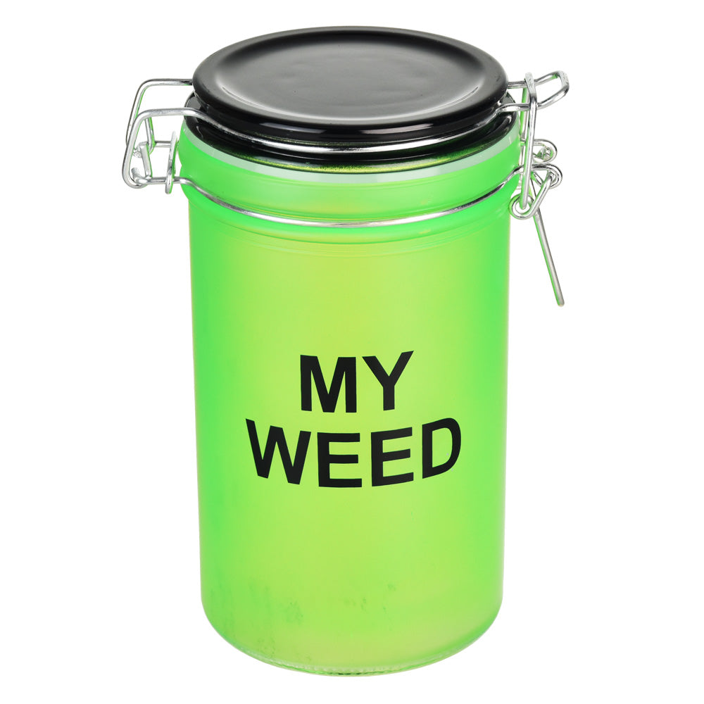 My Weed Airtight Glass Stash Jar