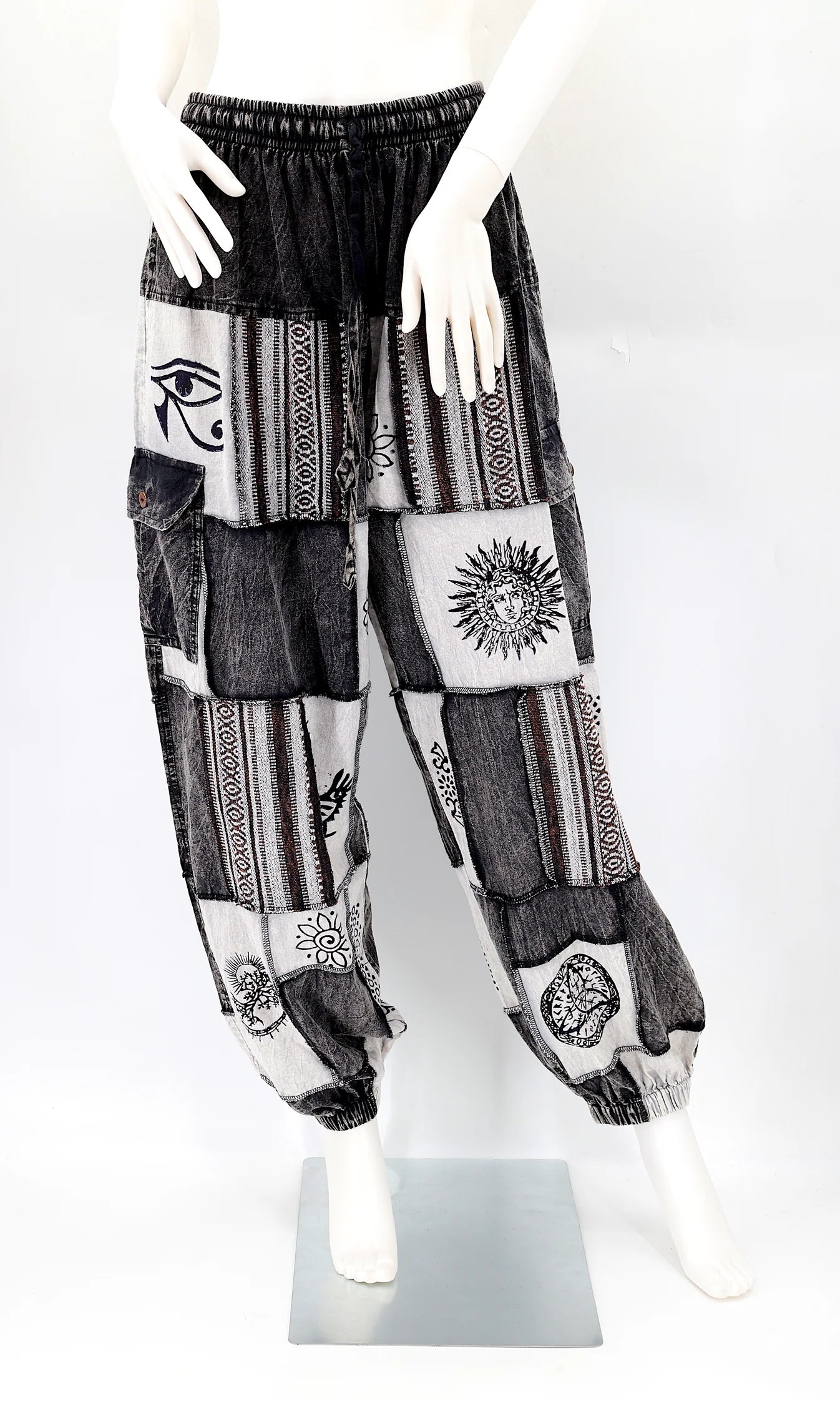 Old Gods Patchwork Cargo Pants (Multiple Colors Available)